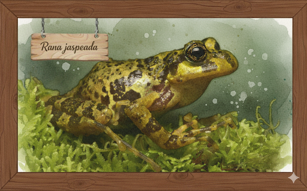 Dibujo de la especie batrachyla antartandica