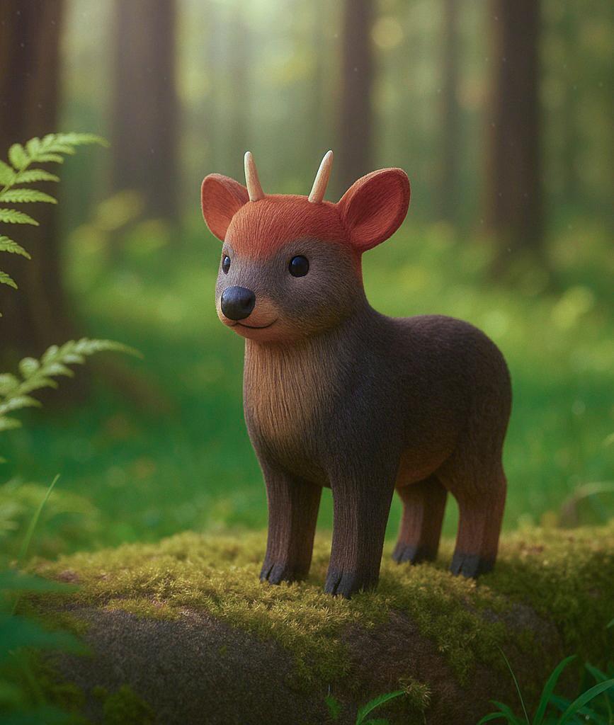imagen del animal pudu